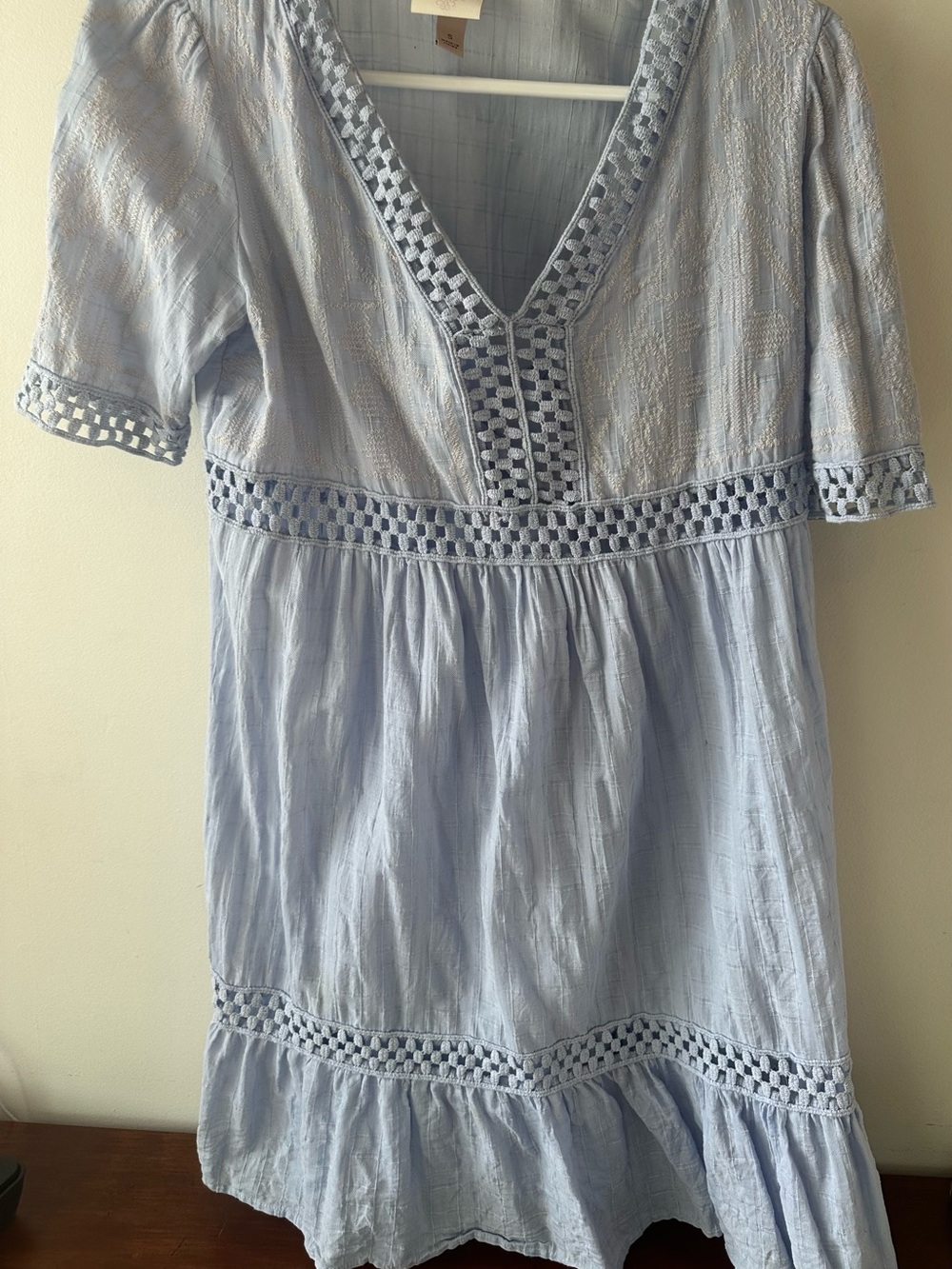 Knox Rose Light Blue Dress S - Picture 3 of 7
